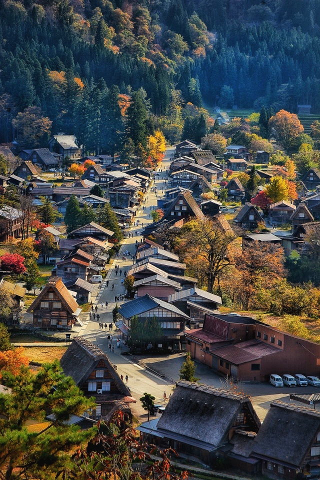 古き良き日本の秋（白川郷）＠yuto