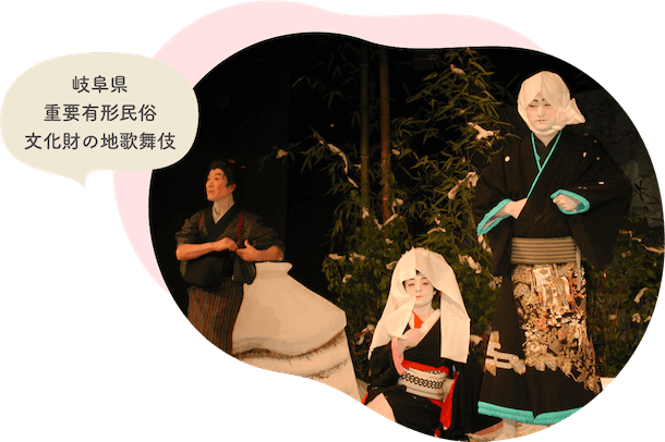 下呂市内に残る鳳凰座地歌舞伎です。