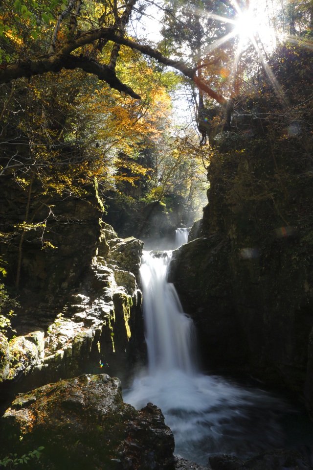 小坂の滝（秋）１