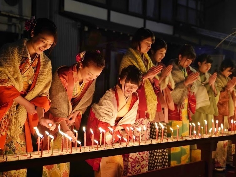 飛騨古川の伝統行事「三寺まいり」