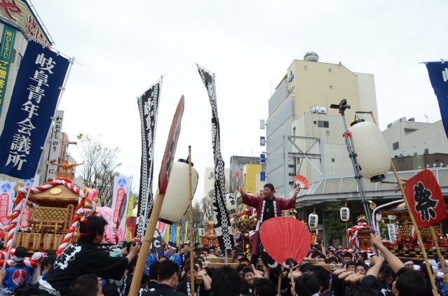 道三まつりは岐阜市を代表するお祭りの一つ