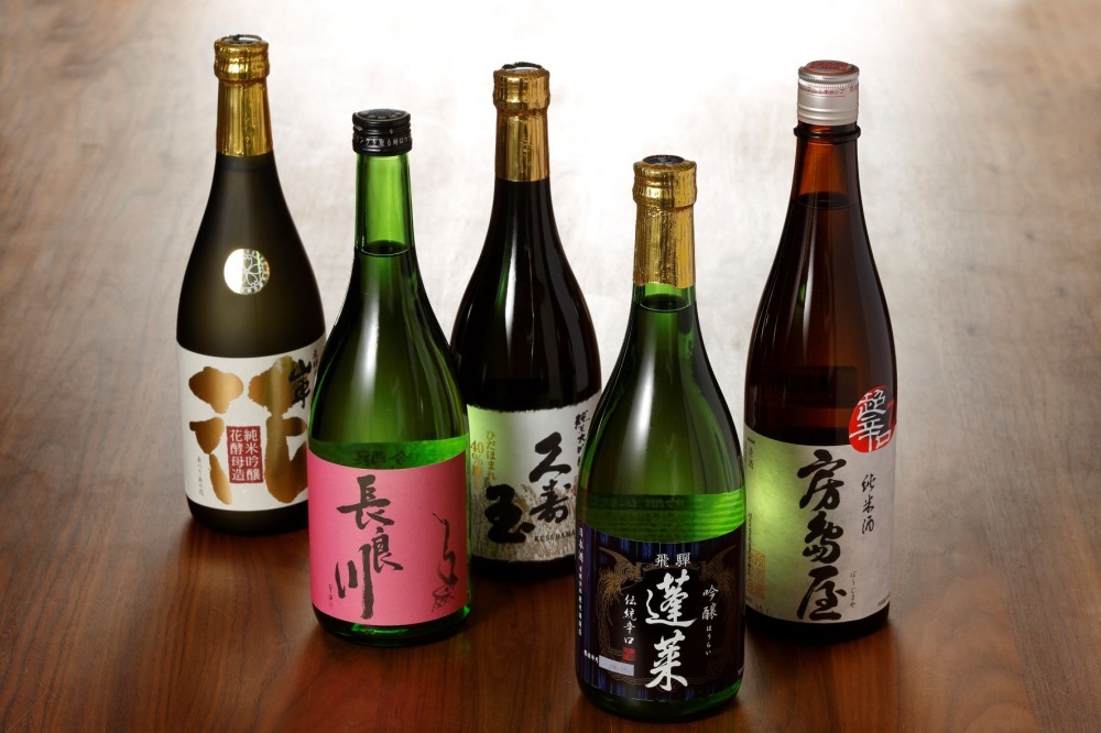 岐阜の水と岐阜の米がうまい酒を生む