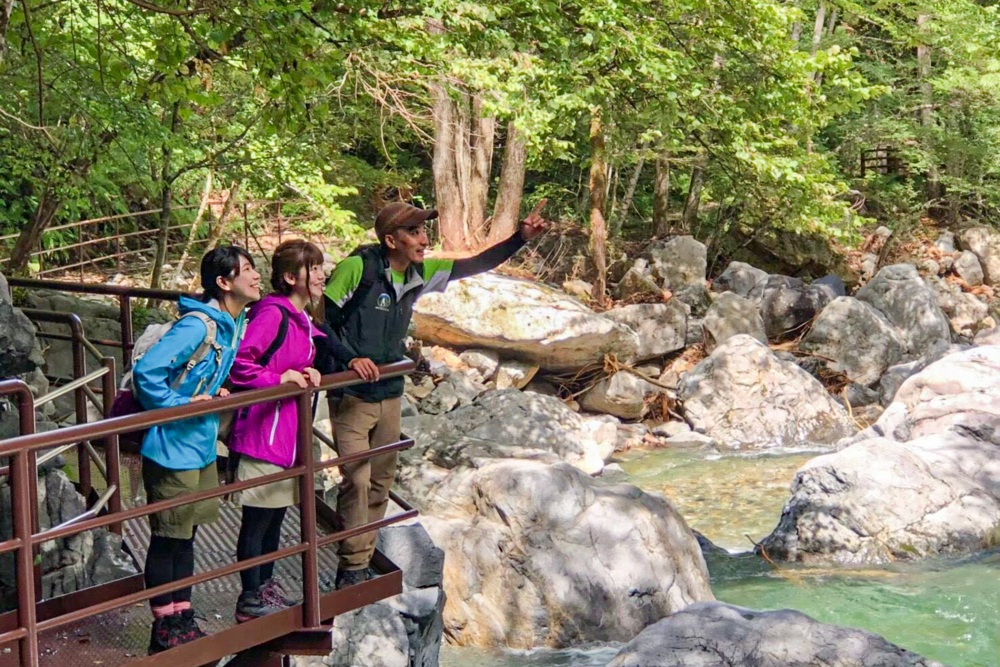 滝や植物のこと、なんでも聞いて！