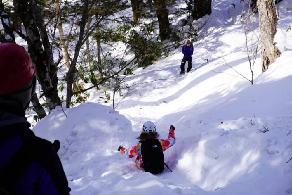 おしり滑りも楽しい！