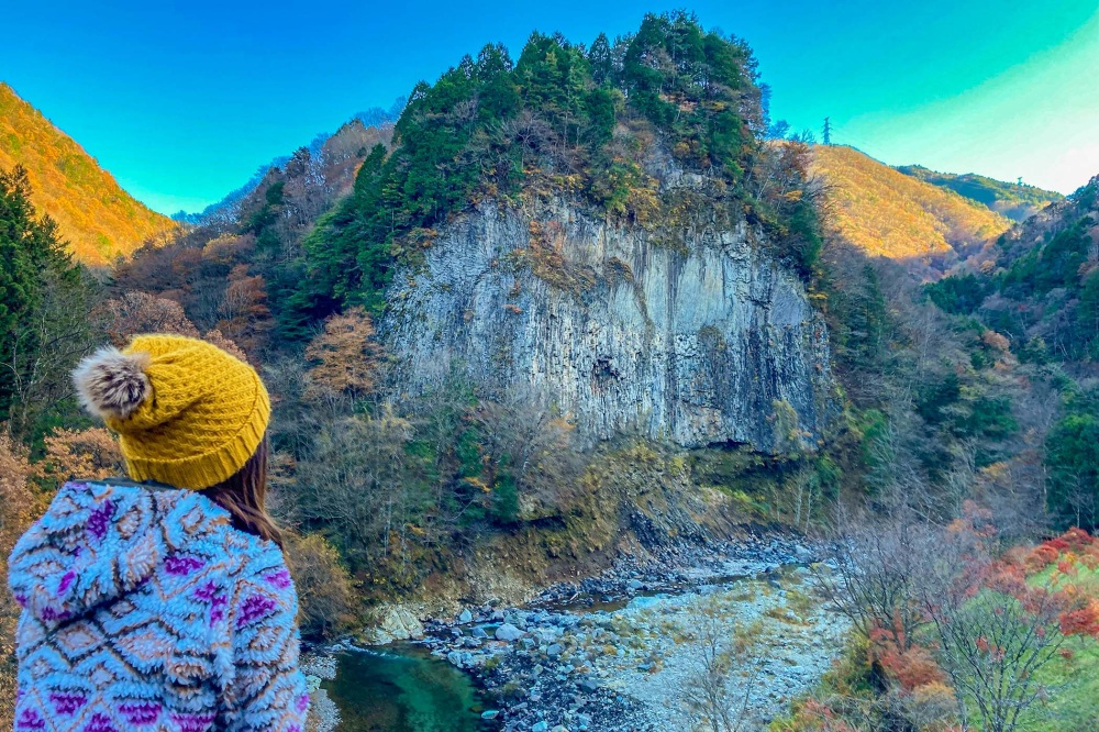 あっという間に巌立峡！