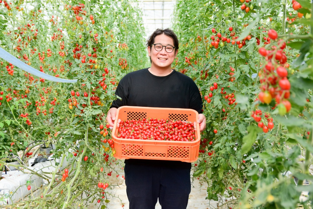 「はしもと農園」の代表を務める橋本涼さん