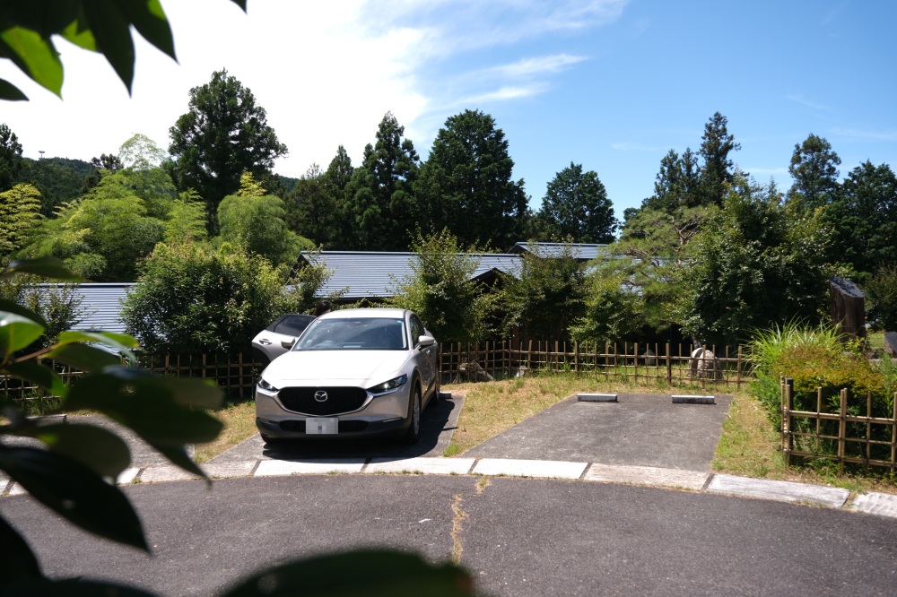 専用の駐車場でストレスフリー