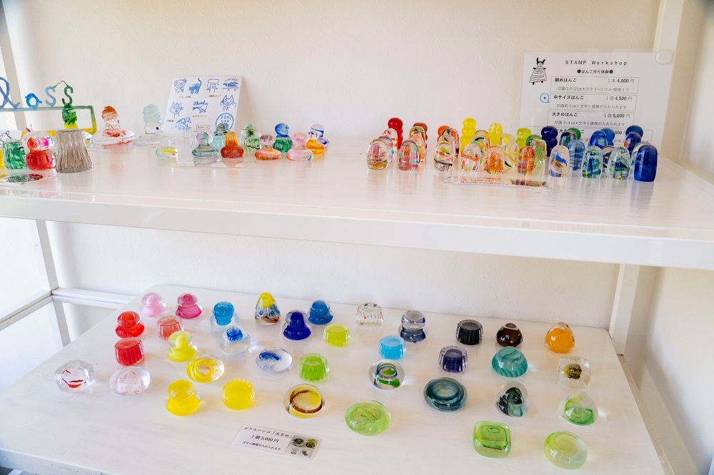 ハンコ用のガラスは選ぶのに一苦労！