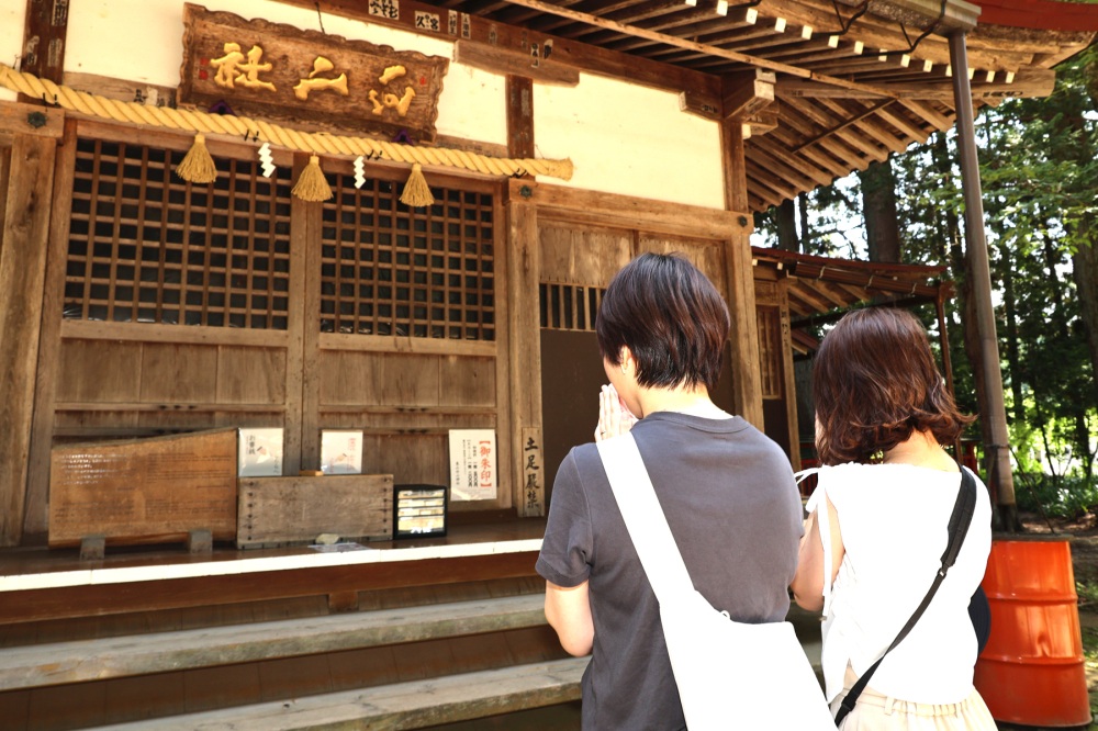 拝殿は日本遺産構成文化財です。