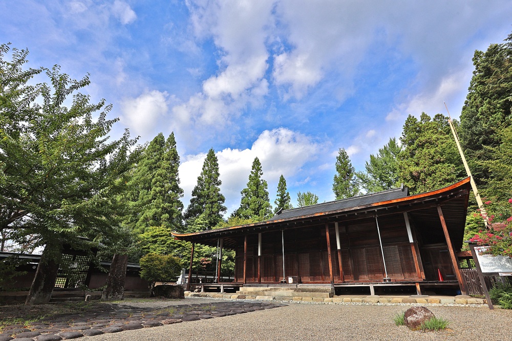 日本遺産構成文化財の照蓮寺本堂。
