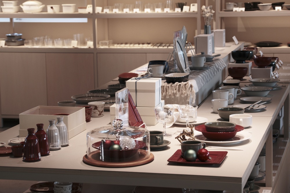 季節に合わせて変わるおしゃれなラインナップ