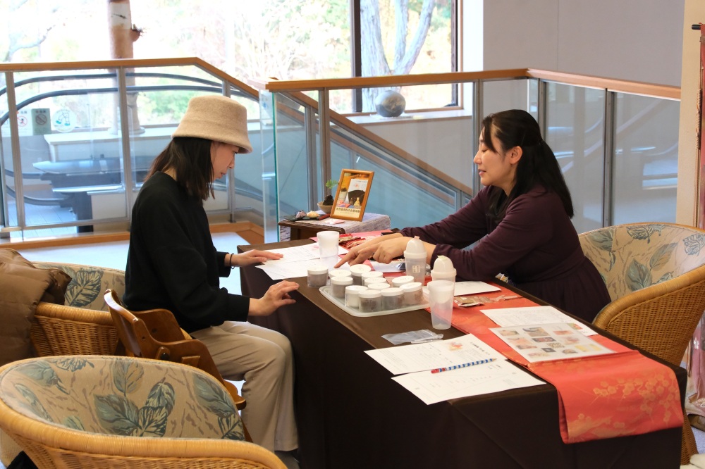 先生とのコミュニケーションも楽しいひととき