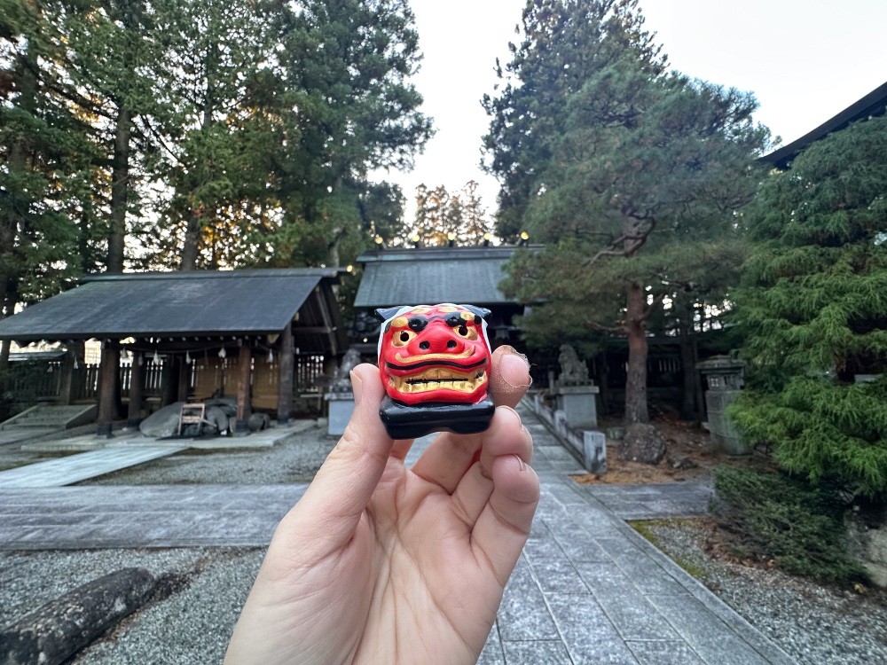 獅子頭おみくじ