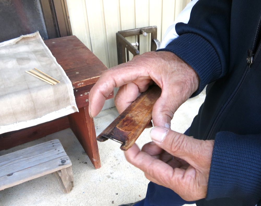 刃の微調整がこれまた難しいのだとか。