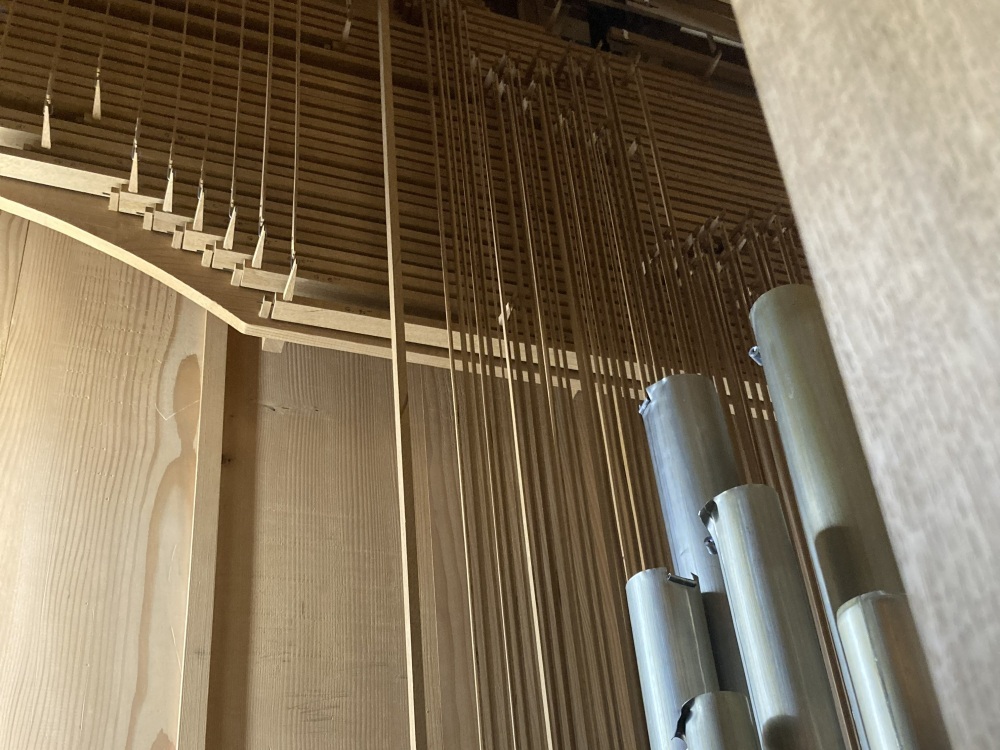 整然と並ぶトラッカーも美しい