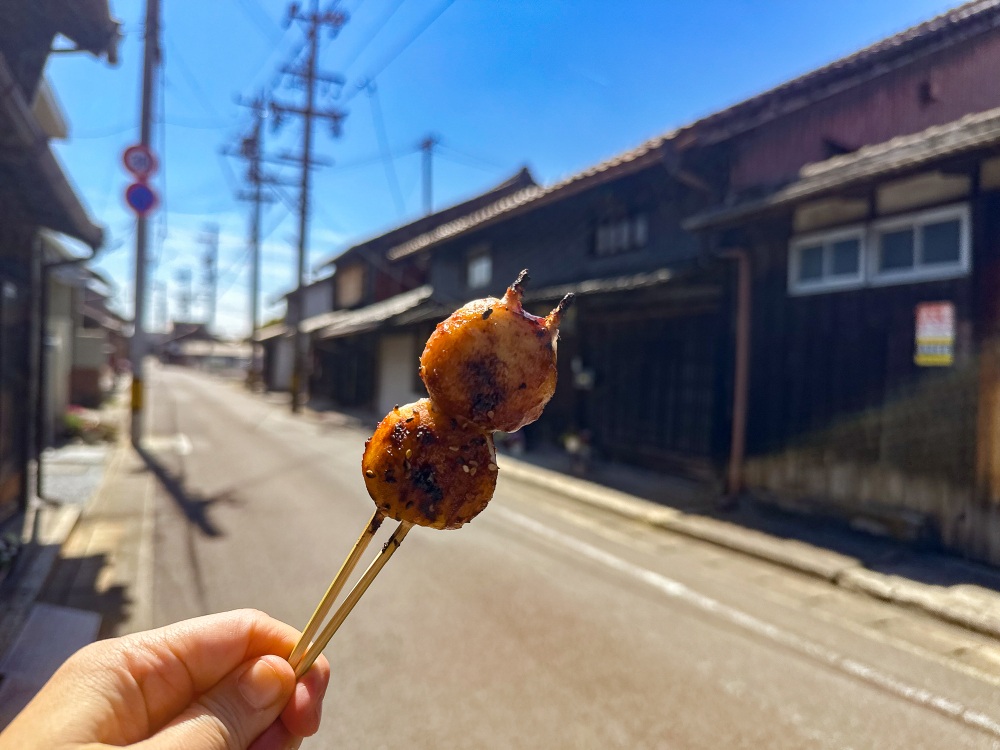 兎月園のみそぎ団子