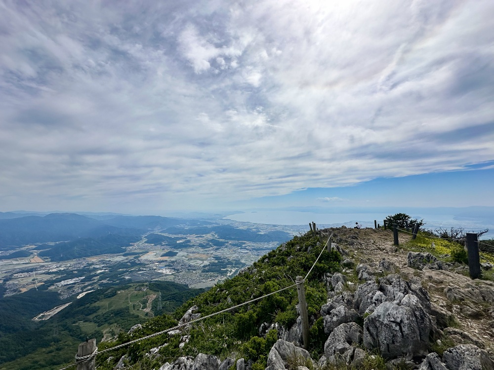 琵琶湖を一望できる絶景ポイントも