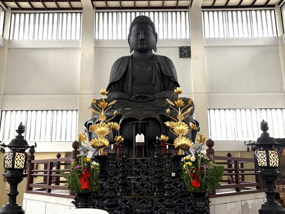 佐吉大仏の正面