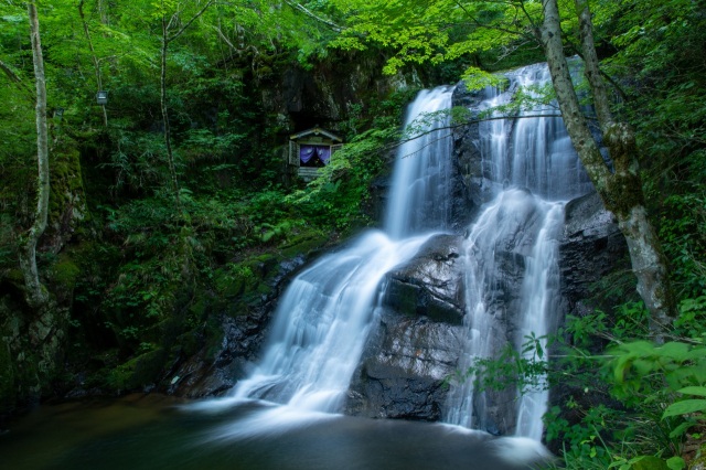 宇津江四十八滝 県立自然公園