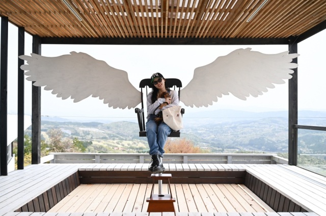 絶景の天空ラウンジ！瑞浪市「清涯荘」のTEN KUH Lounge