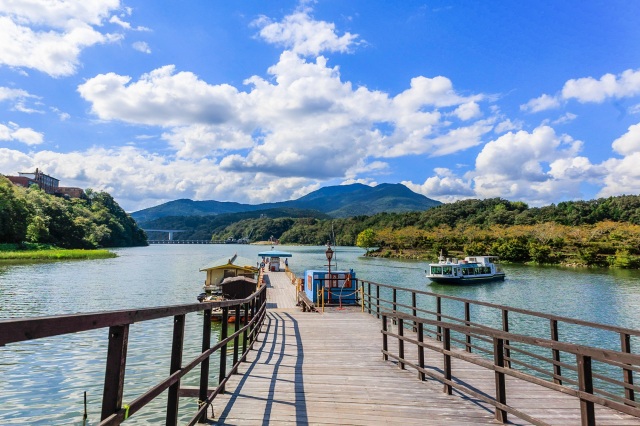 遊覧船に乗って「恵那峡」の美しい自然を大パノラマで楽しもう！