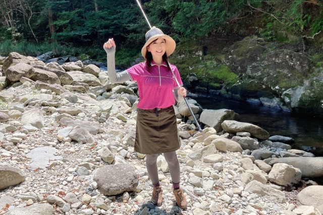 【旅のコラム】東白川村サビロ谷で渓流釣りに挑戦！
