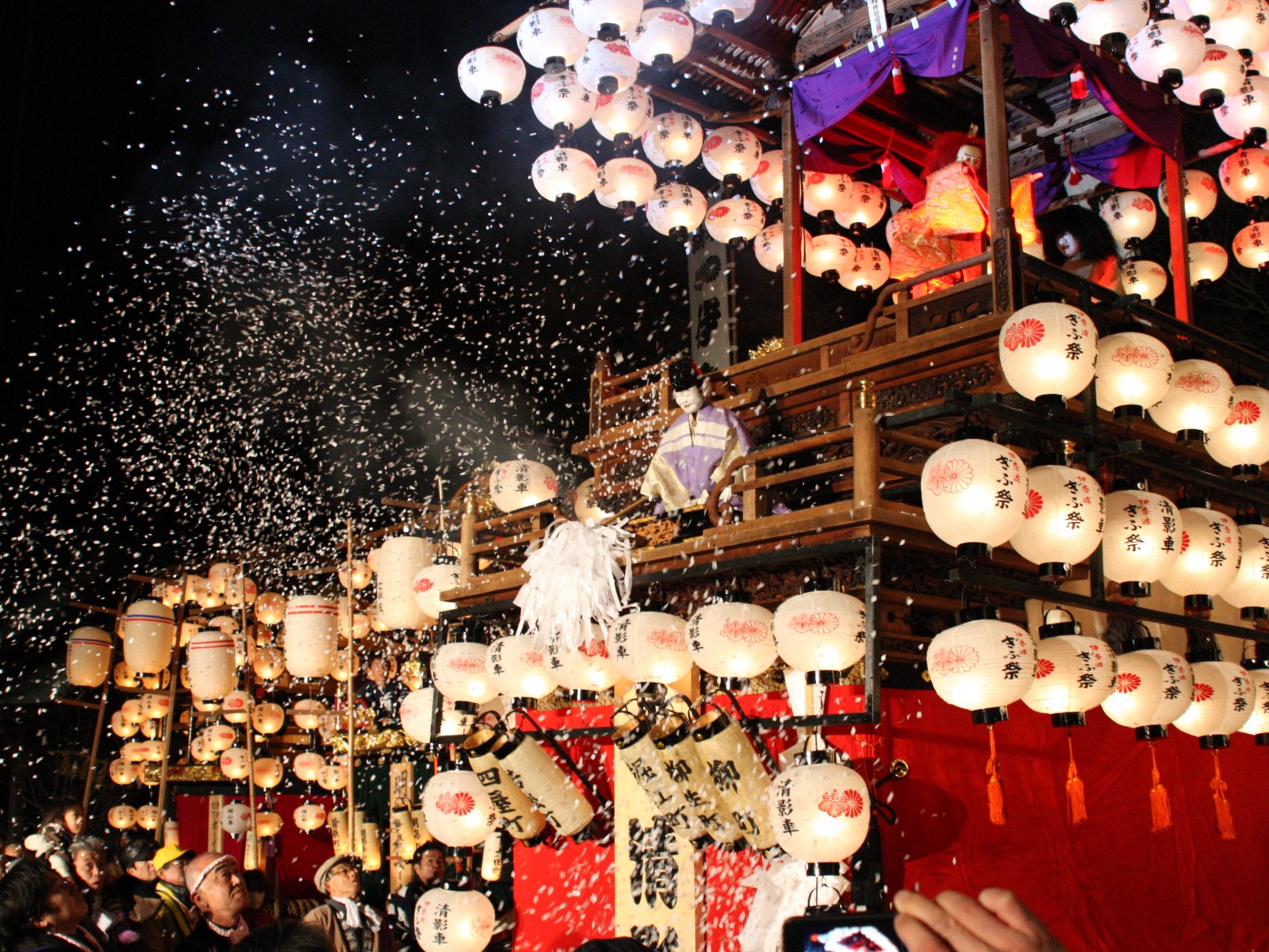 岐阜まつり「宵宮」（岐阜市）