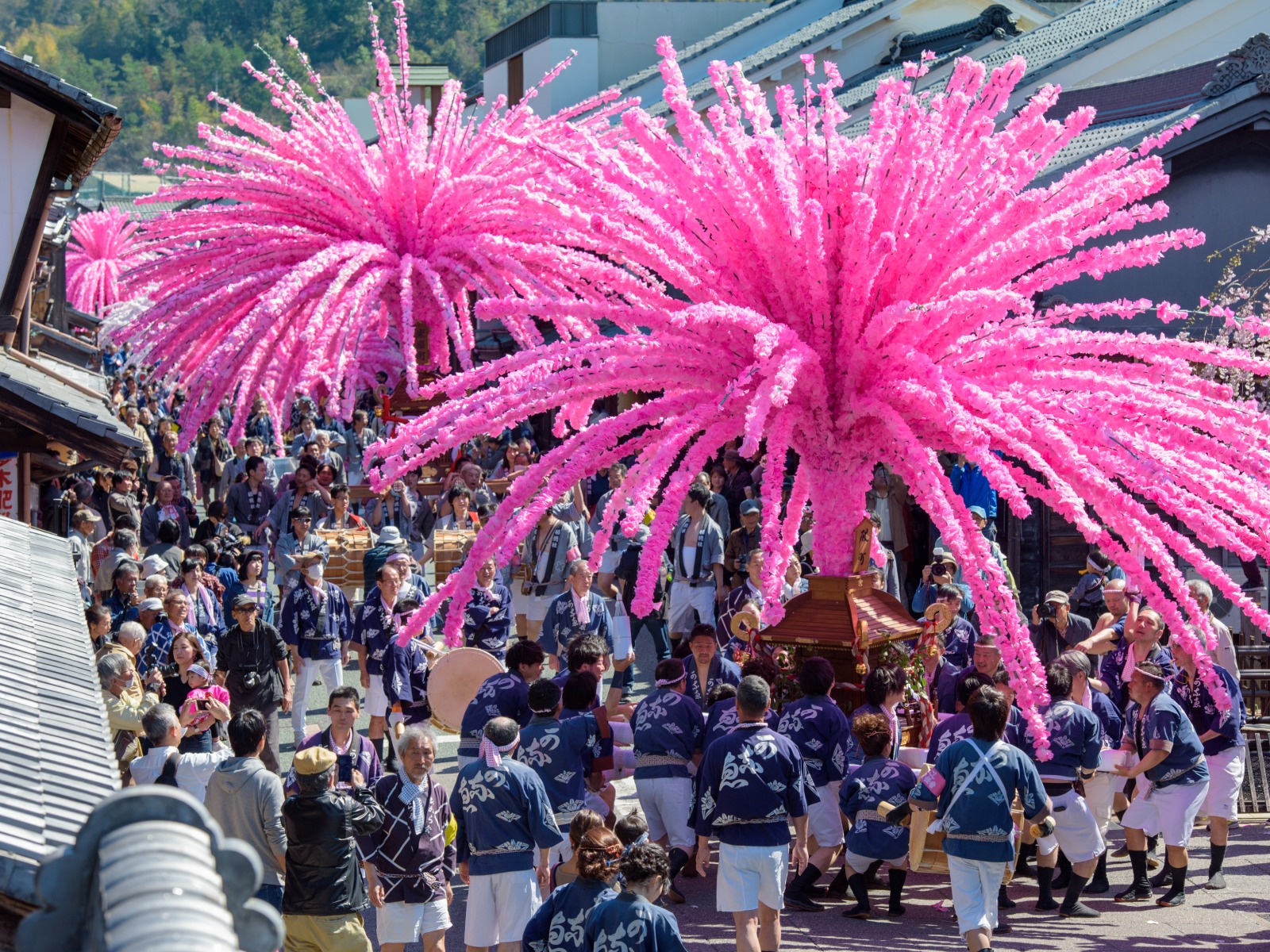 美濃まつり 花みこし（美濃市）