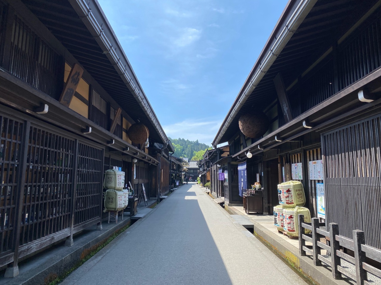 古い町並の酒蔵（高山市）