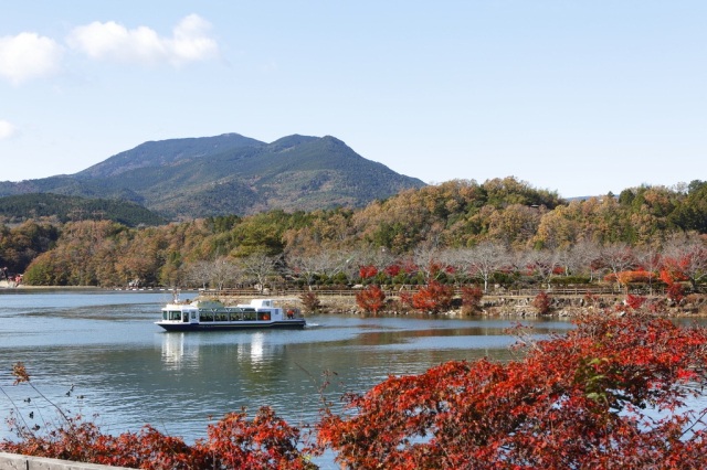 恵那峡の紅葉