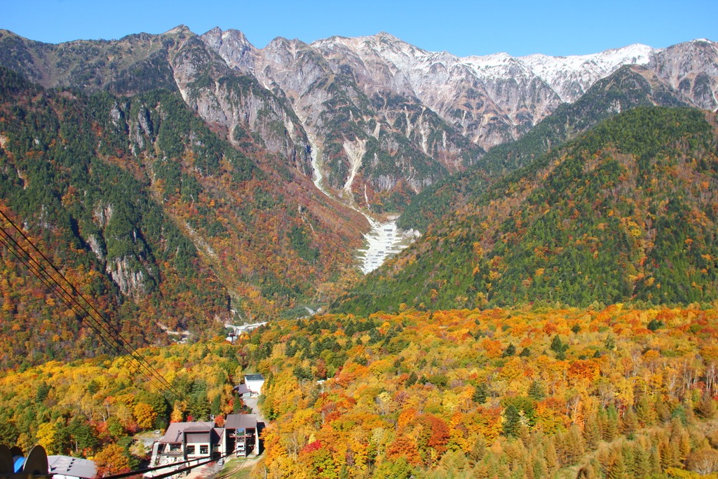 Shinhotaka Ropeway Overwhelmed by the Beauty of Nature in Autumn Foliage Season