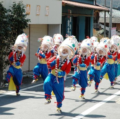 佐長田神社　春の祭典