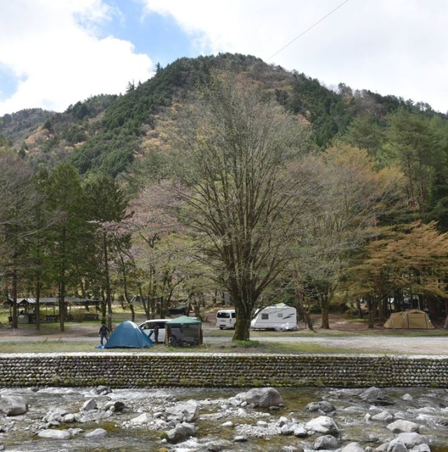 飛騨小坂 中川原キャンプ場