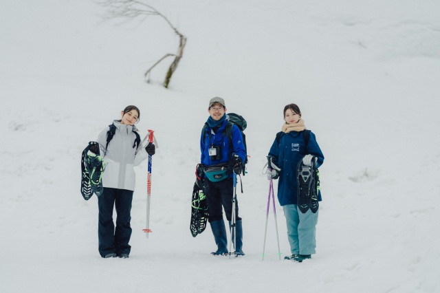 流葉山頂樹氷コース（スノーシューツアー）