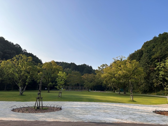 芝生広場