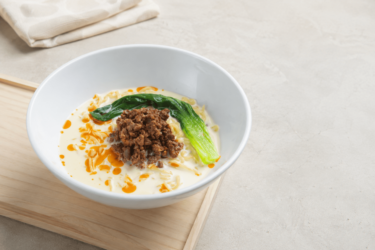 湯あがり食事処 ざぶん　豆乳担々麺
