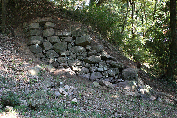 破城の痕跡